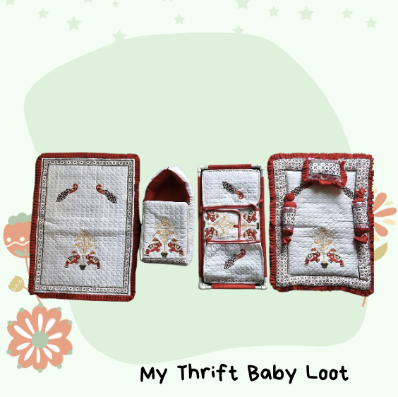 NEW Baby cradle dohar set